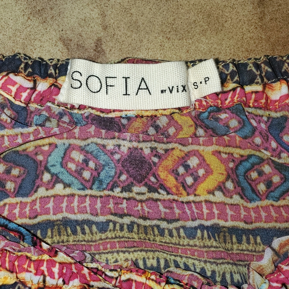 SOFIA by ViX Ghandi Sheer Backless Cover-up - Picture 12 of 13